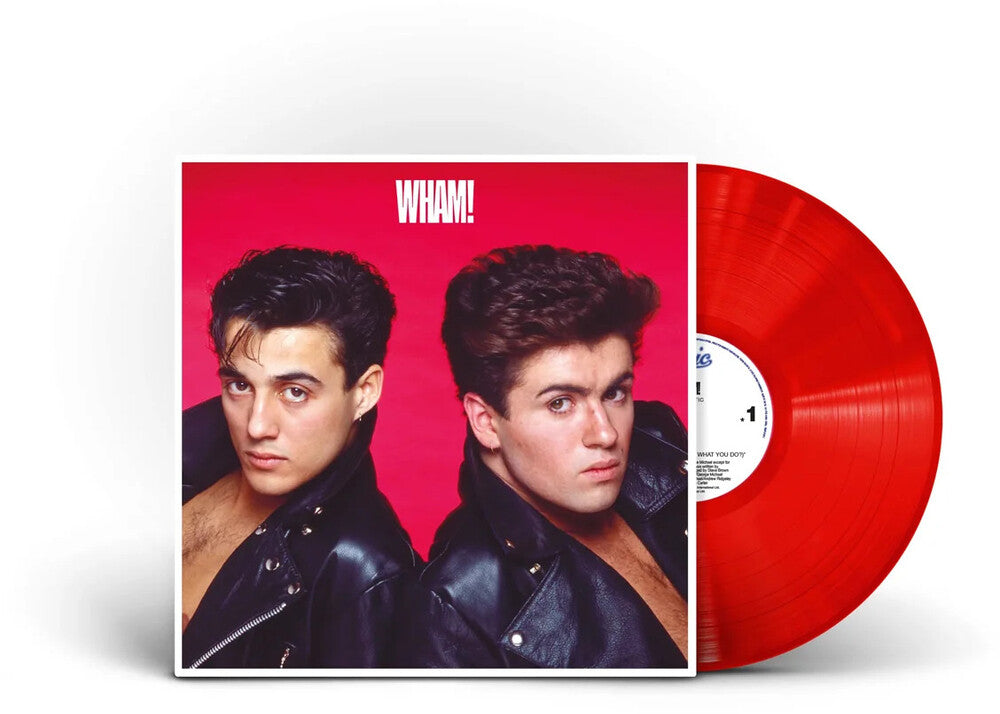 the album cover for Wham - Fantastic - Red Colored Vinyl