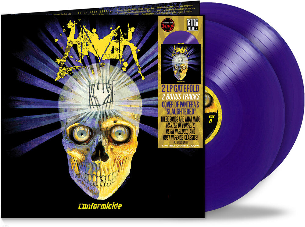 the album cover for Havok - Conformicide