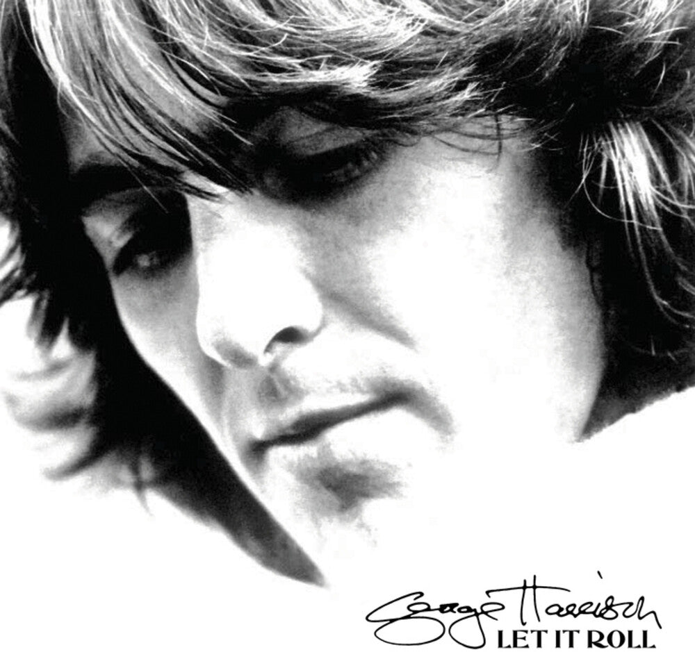the album cover for George Harrison - Let It Roll - Songs By George Harrison