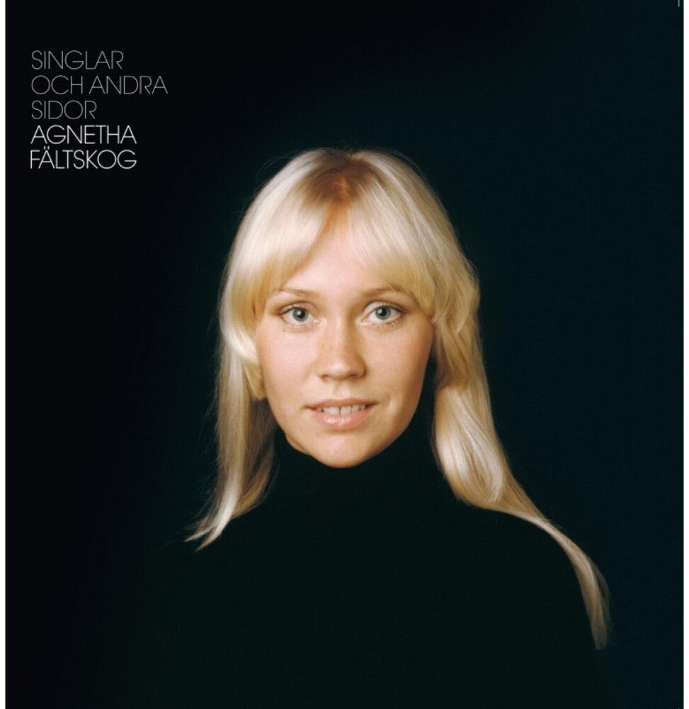 the album cover for Agnetha Fältskog - Singlar Och Andra Sidor