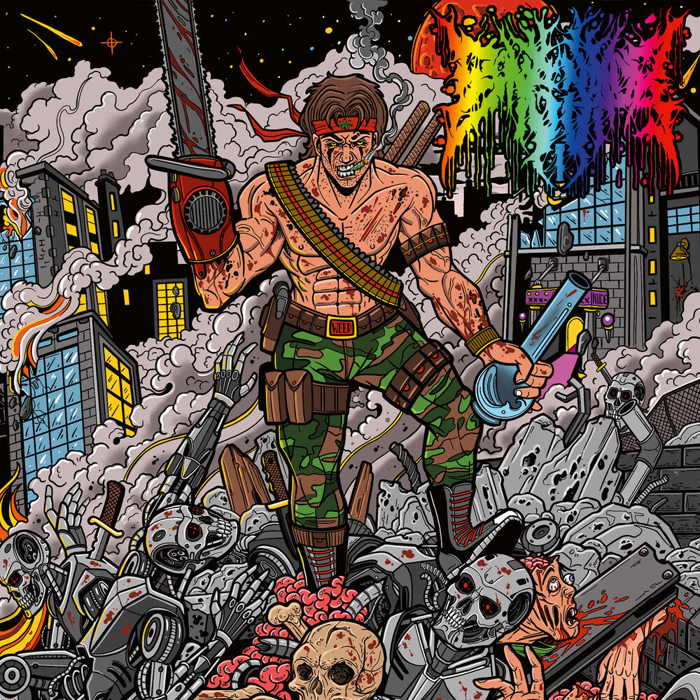 the album cover for Bonginator - The 1986 Doink City Massacre