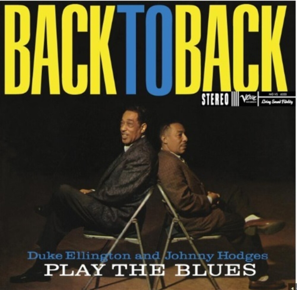 the album cover for Ellington, Duke / Hodges, Johnny - Back To Back (Verve Acoustic Sounds Series)