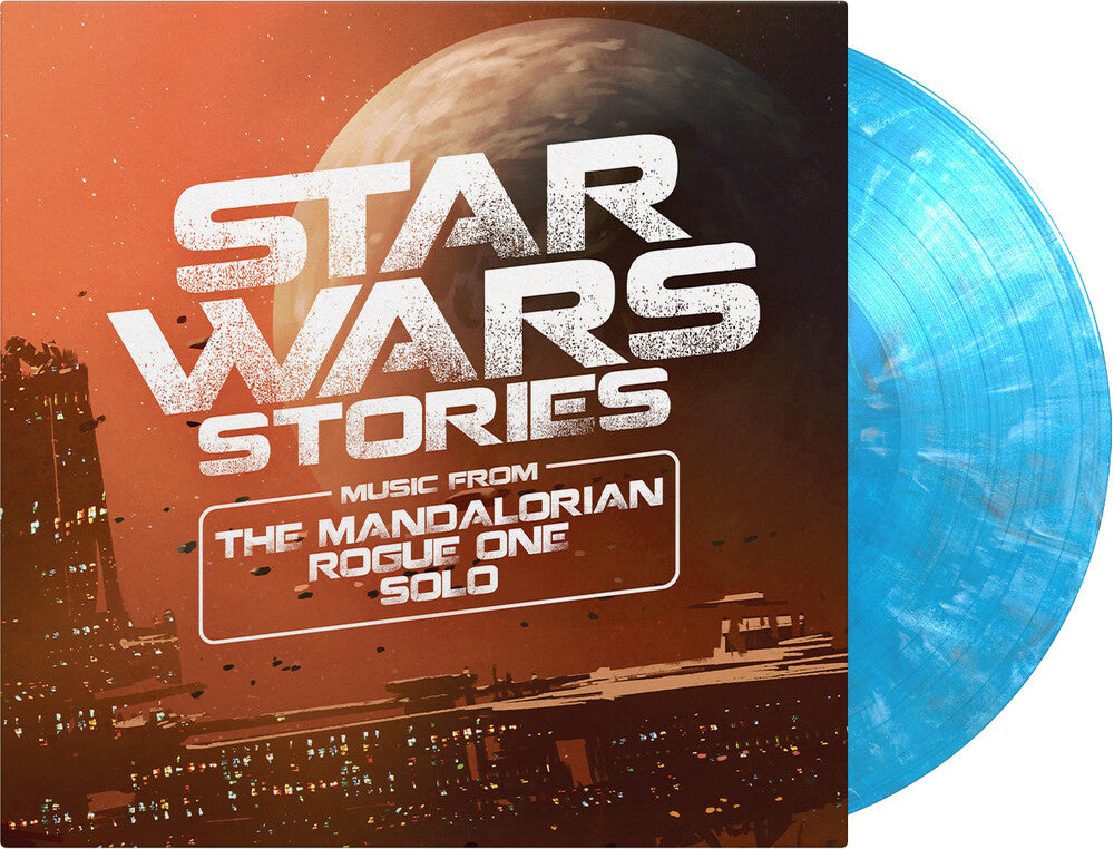 the album cover for Star Wars Stories (Music From The Mandalorian - Star Wars Stories (Music From The Mandalorian