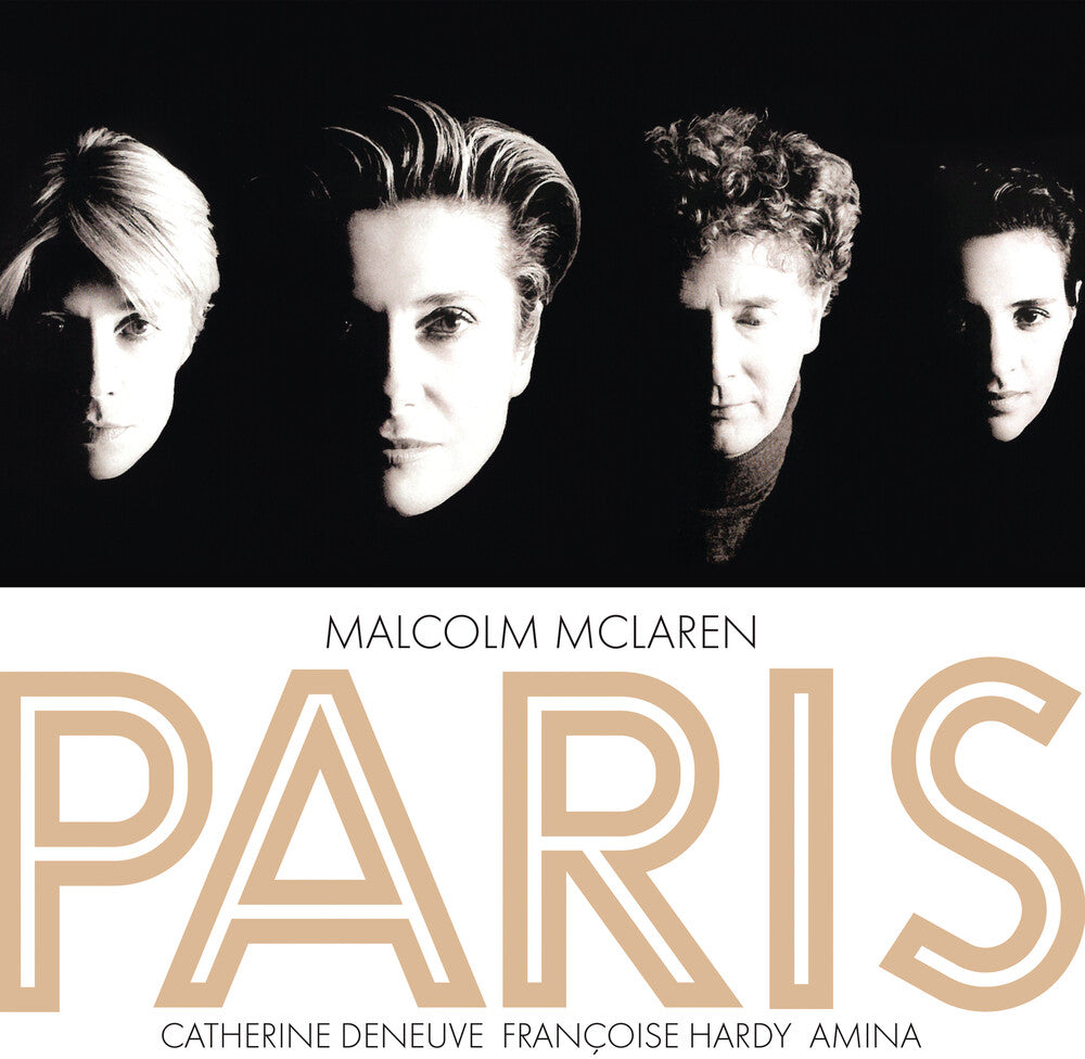 the album cover for Malcolm Mclaren - Paris (Gate) (Ofgv)