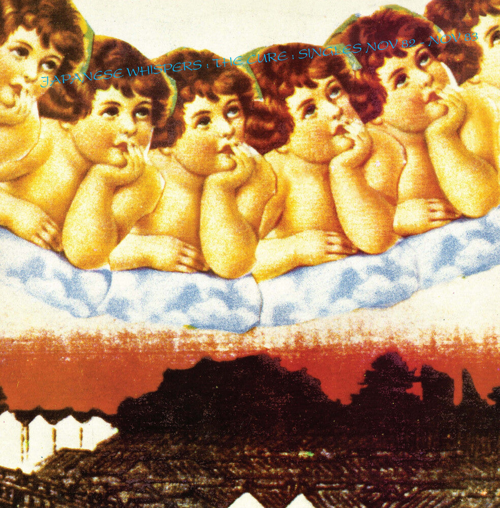 the album cover for The Cure - Japanese Whispers: Cure Singles Nov 82: Nov 83