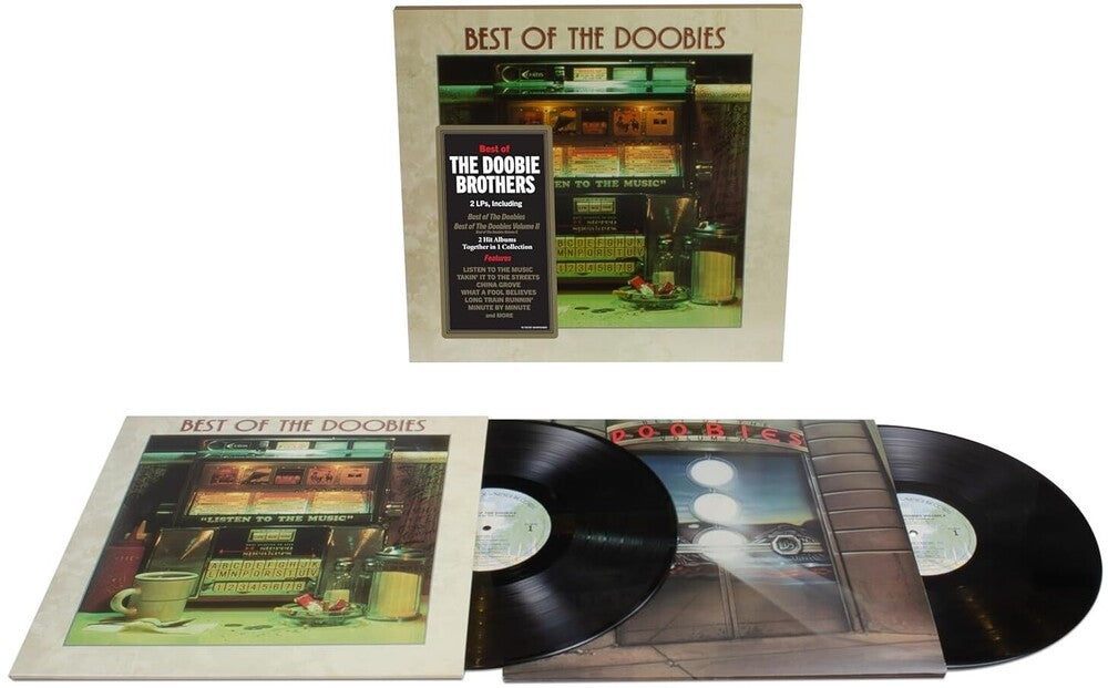 the album cover for Dooble Brothers - Best Of The Doobies: Volumes 1 & 2