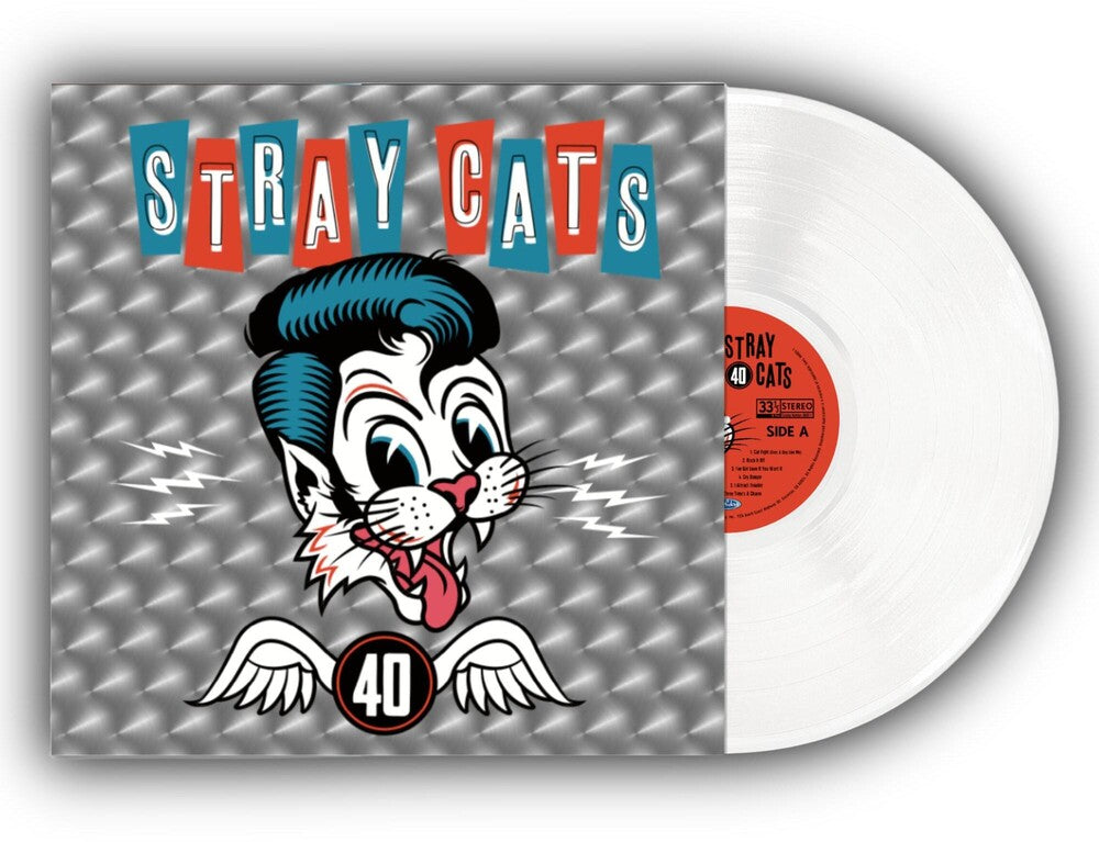 the album cover for Stray Cats - 40