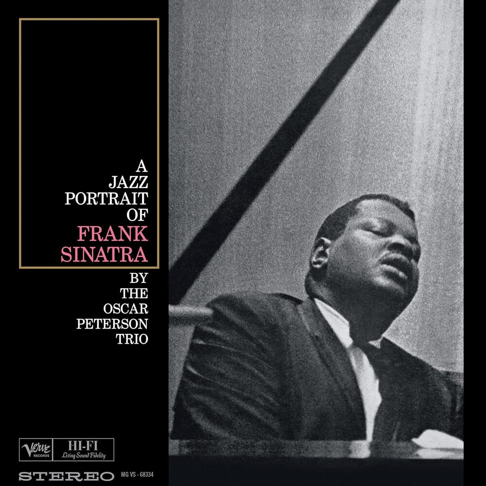 the album cover for Oscar Peterson - Jazz Portrait Of Frank Sinatra (Verve By Request )