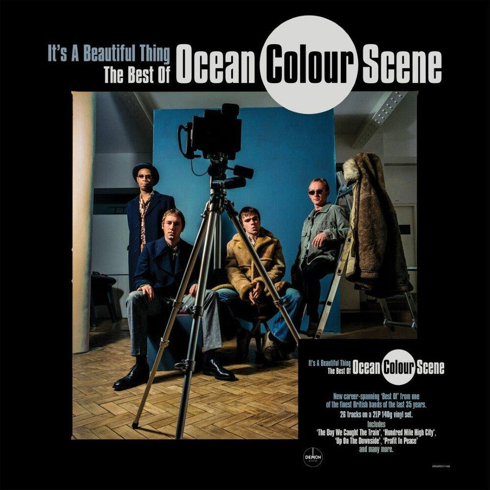 the album cover for Ocean Colour Scene - It's A Beautiful Thing: The Best Of (Blk) (Ofgv)