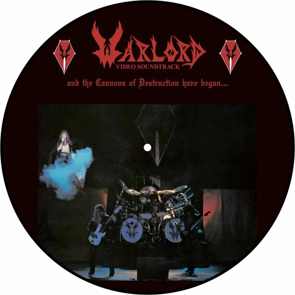 the album cover for Warlord - Cannons Of Destruction Have Begun(Piclp (Pict)