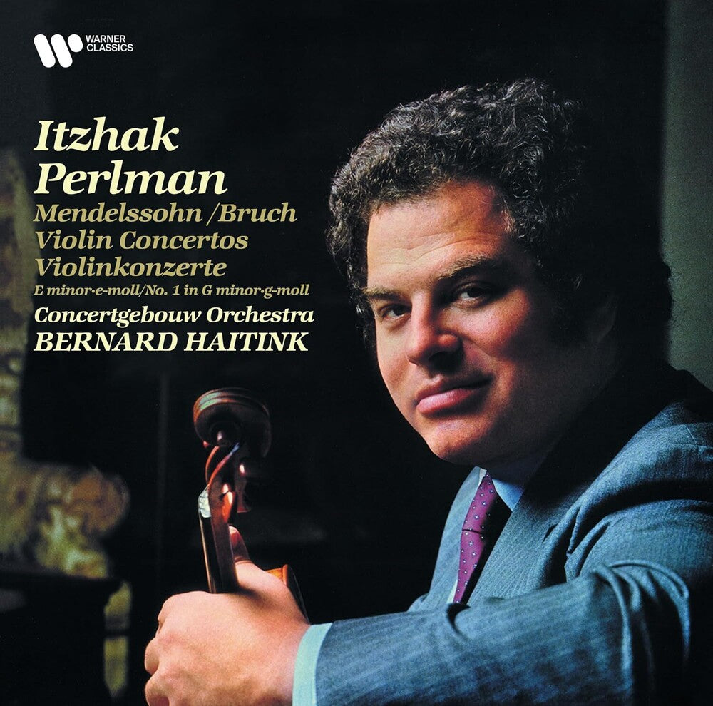the album cover for Mendelssohn / Bruch / Perlman, Itzhak - Mendelssohn / Bruch: Violin Concertos