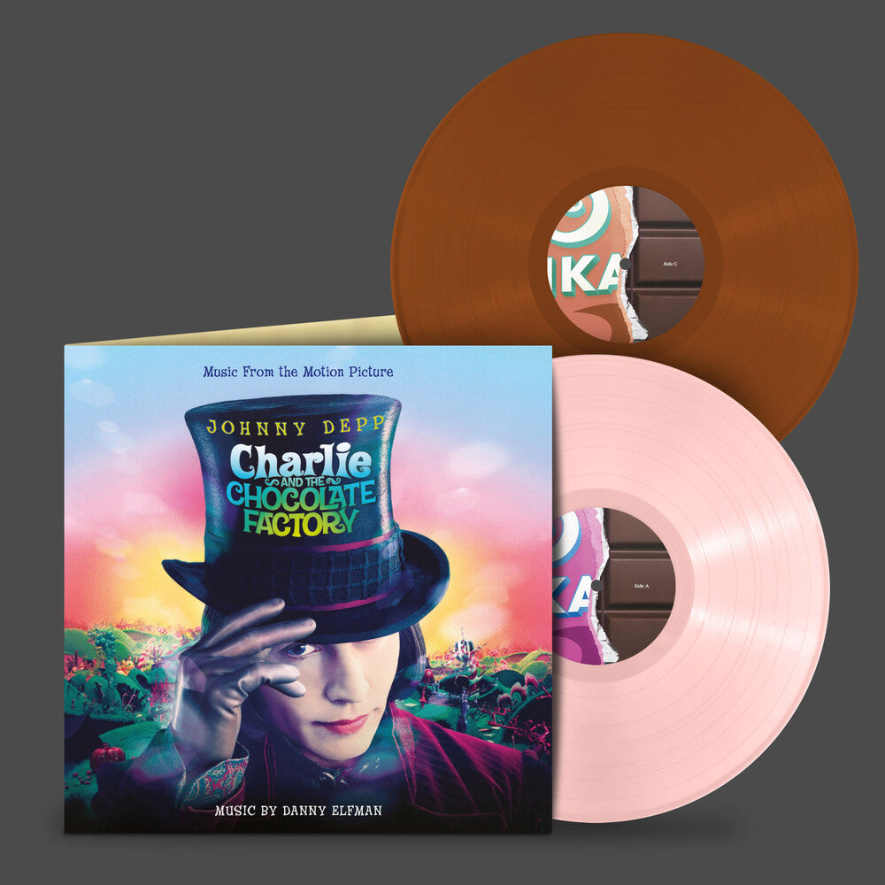 the album cover for Charlie & The Chocolate Factory - O.S.T. (Brwn) - Charlie & The Chocolate Factory - O.S.T. (Brwn)