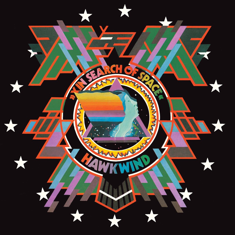 the album cover for Hawkwind - In Search Of Space (Gate) (Uk)