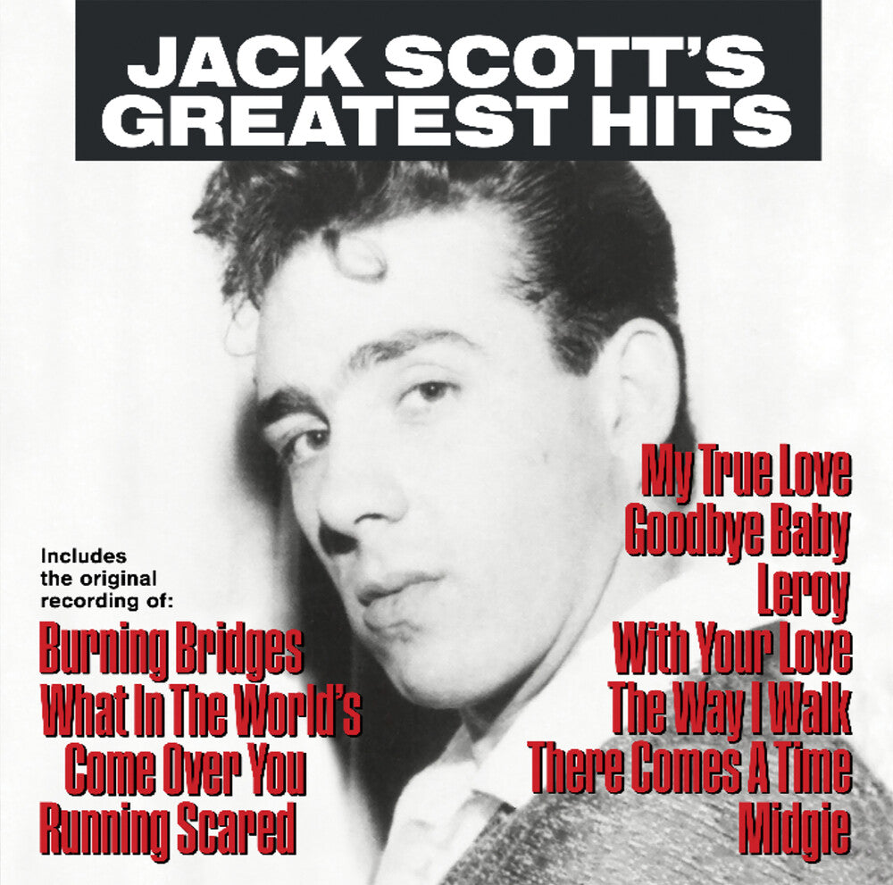 the album cover for Jack Scott - Jack Scott's Greatest Hits