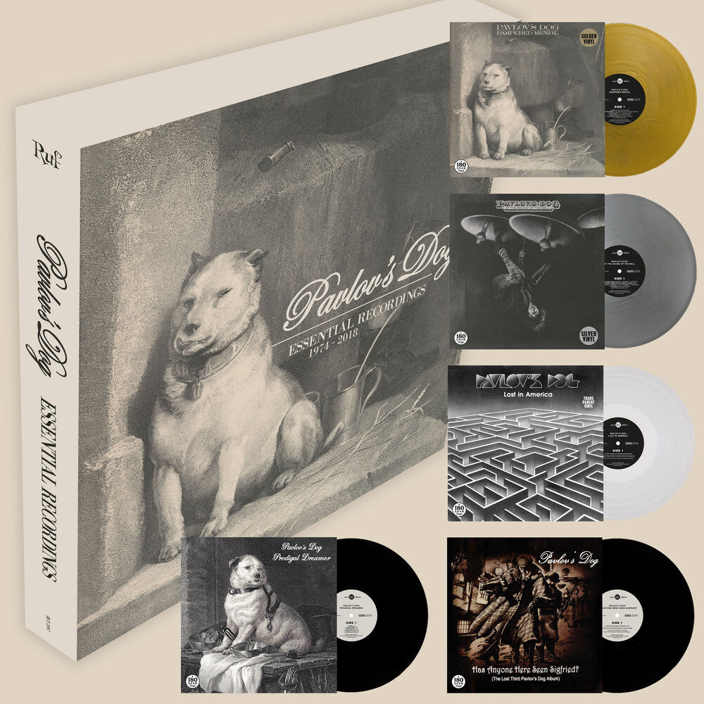 the album cover for Pavlov's Dog - Essential Records 1974-2018 (Box)