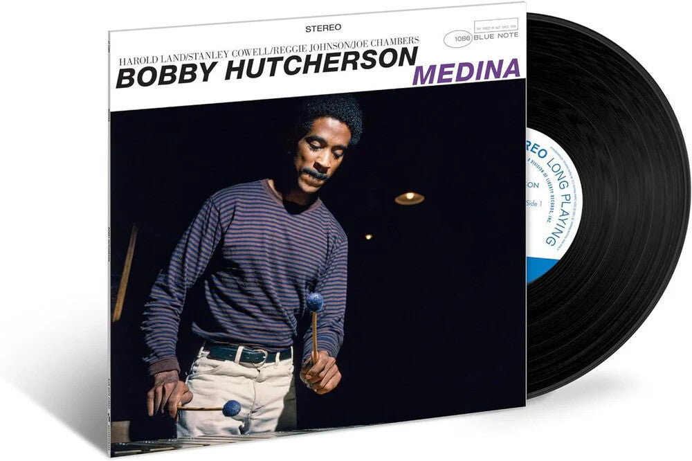 the album cover for Bobby Hutcherson - Medina (Blue Note Tone Poet Series)