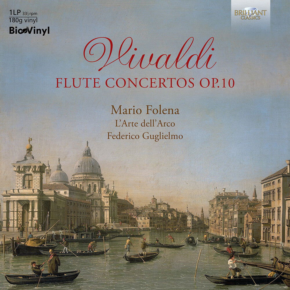 the album cover for Vivaldi / Foleno / L'arte Dell'arco - Flute Concertos, Op. 10