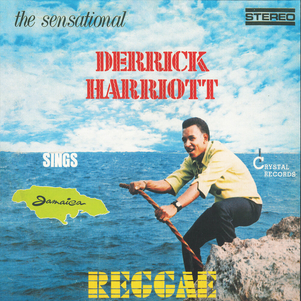the album cover for Derrick Harriott - Sensational Derrick Harriott Sings Jamaica Reggae