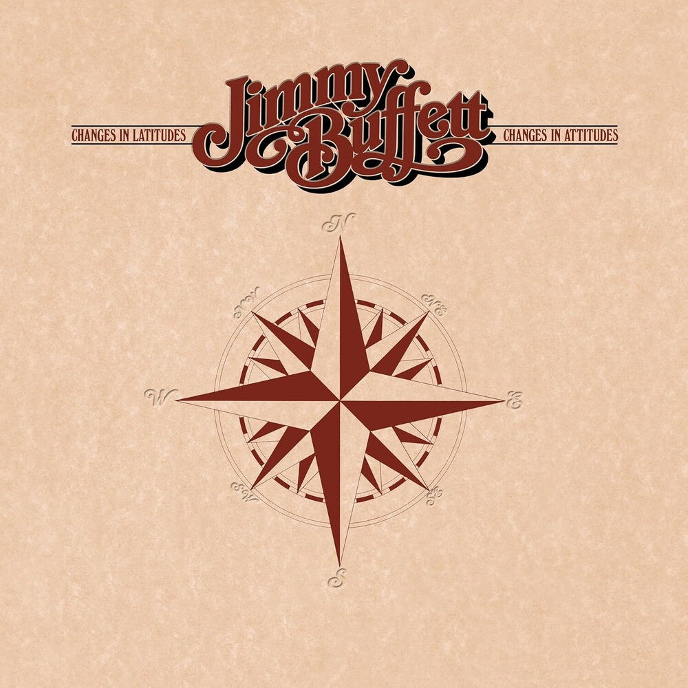 the album cover for Jimmy Buffett - Changes In Latitudes, Changes In Attitudes