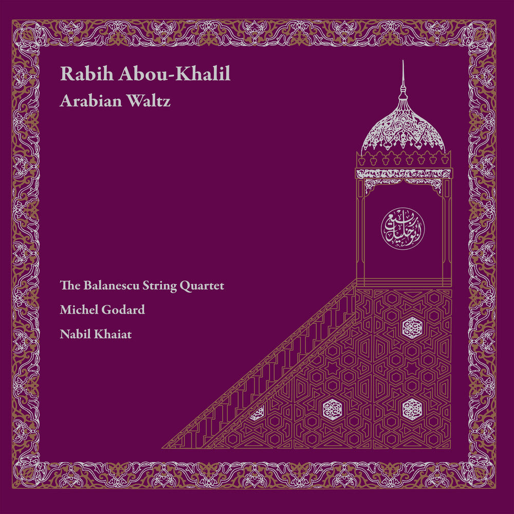 the album cover for Abou-Rabih Khalil & The Balanescu Quartet - Arabian Waltz