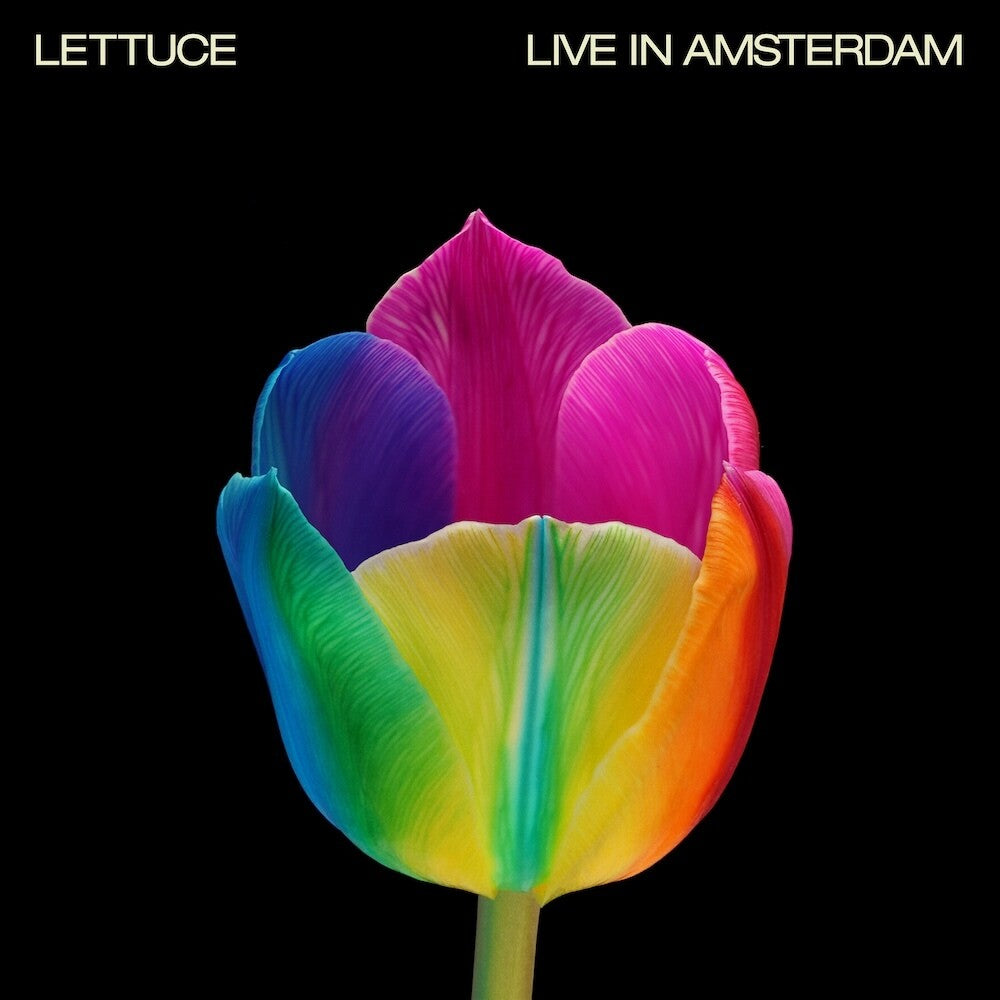 the album cover for Lettuce - Live In Amsterdam