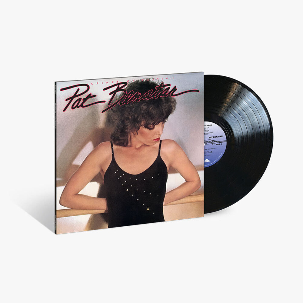 the album cover for Pat Benatar - Crimes Of Passion