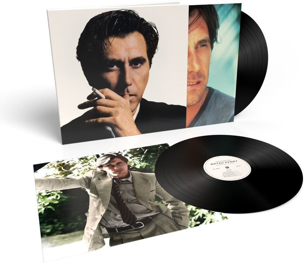 the album cover for Bryan Ferry - Retrospective: Selected Recordings 1973-2023