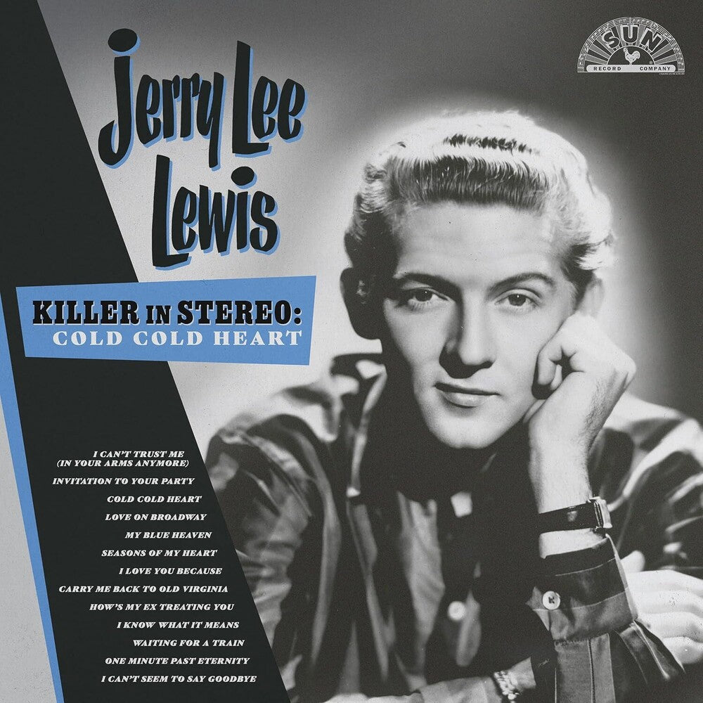 the album cover for Jerry Lewis Lee - Killer In Stereo: Cold, Cold Heart