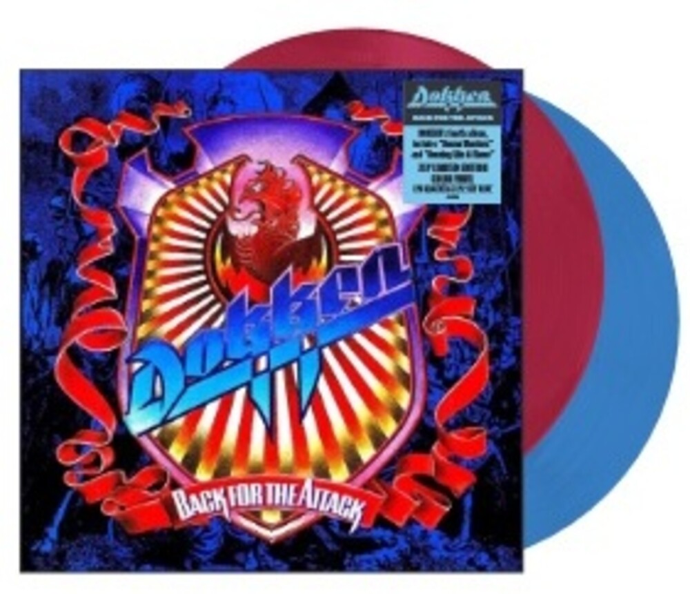 the album cover for Dokken - Back For The Attack