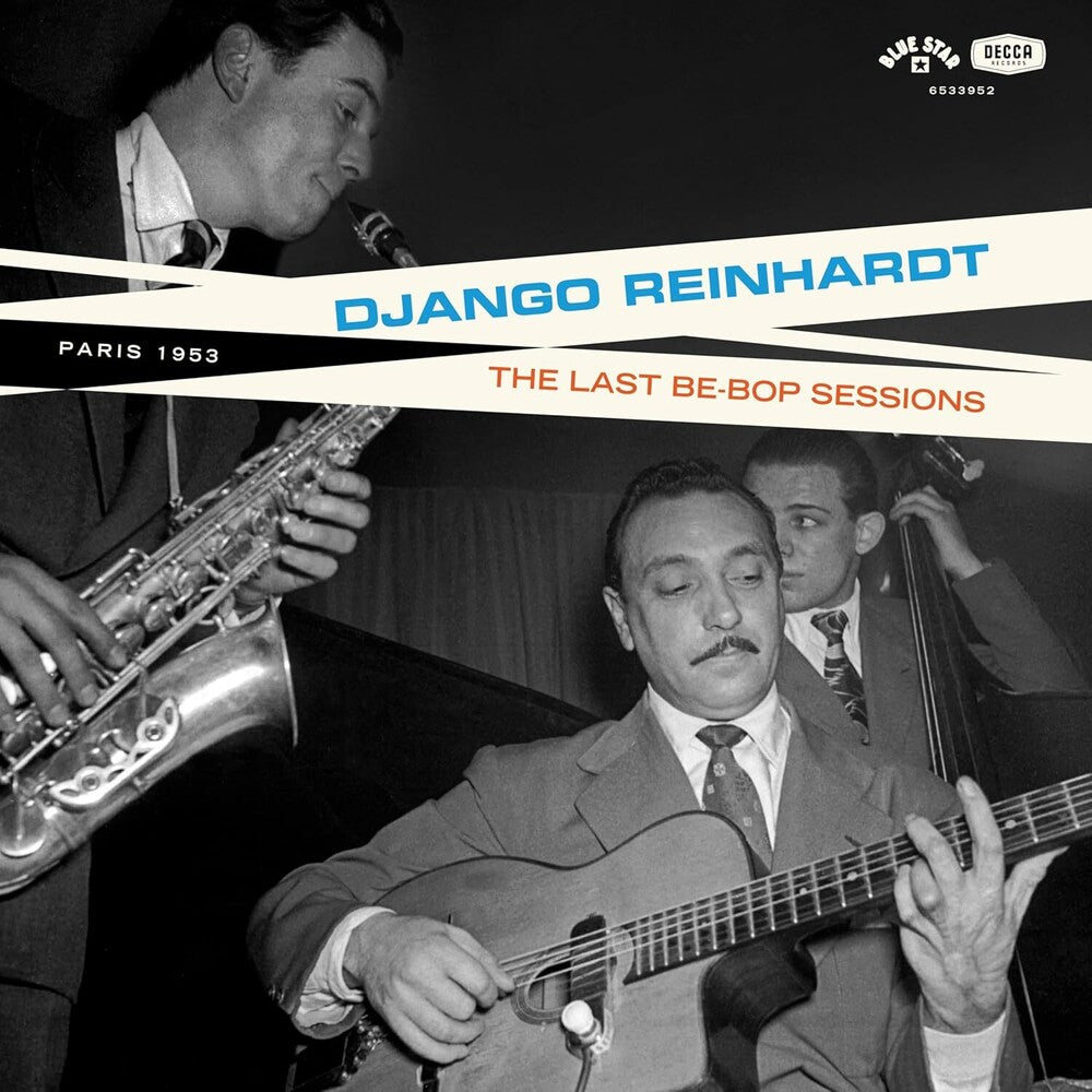 the album cover for Django Reinhardt - Last Be-Bop Sessions