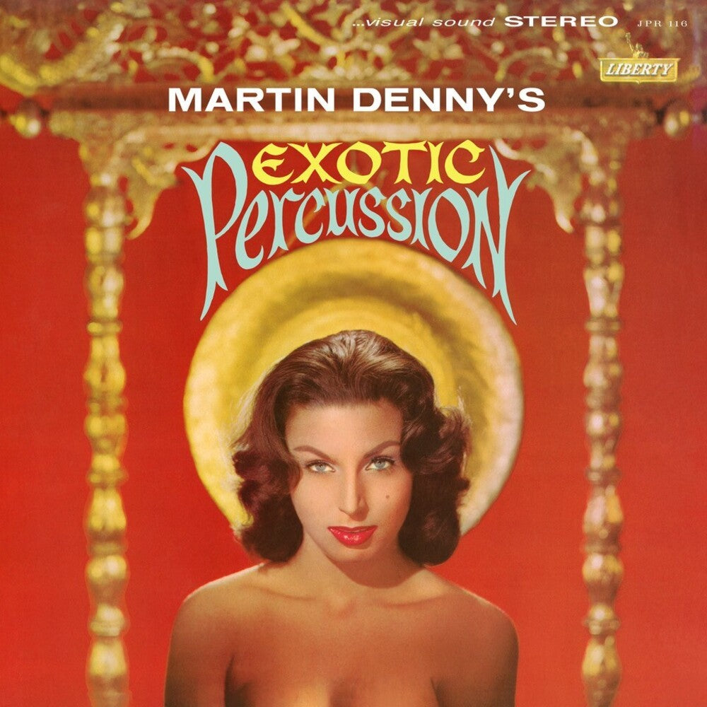 the album cover for Martin Denny - Exotic Percussion