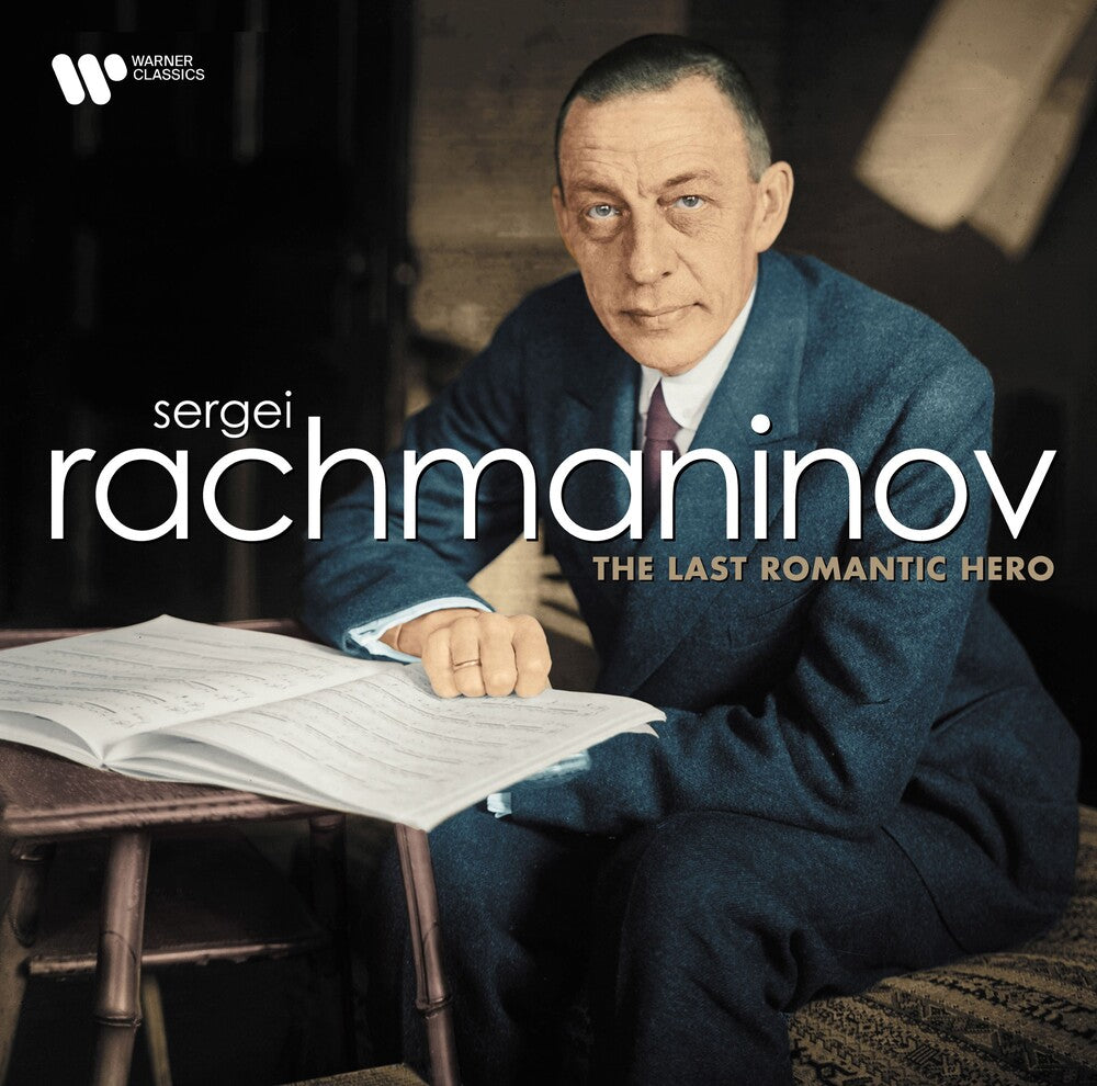 the album cover for Sergei Rachmaninov: Last Romantic Hero - Sergei Rachmaninov: Last Romantic Hero