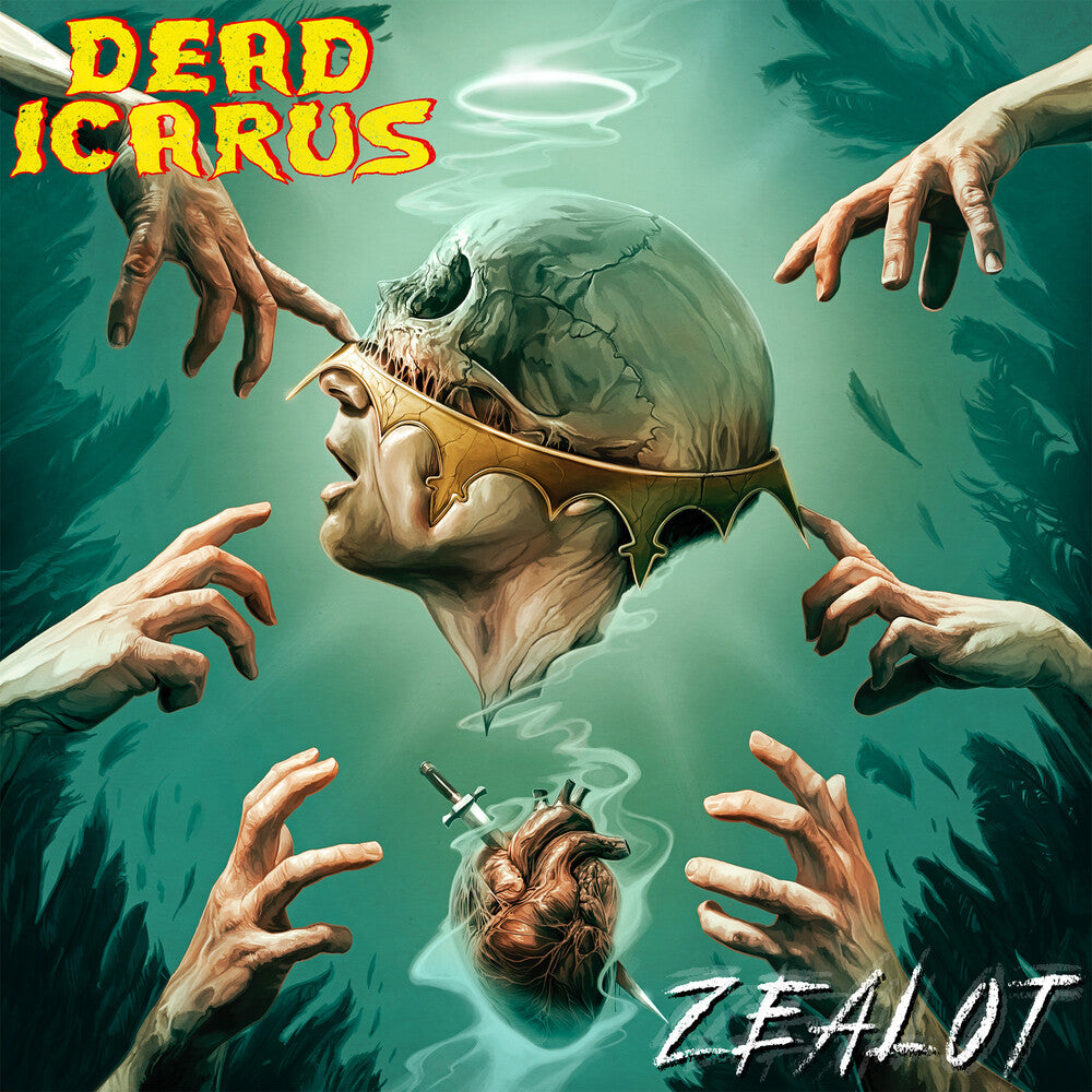 the album cover for Dead Icarus - Zealot