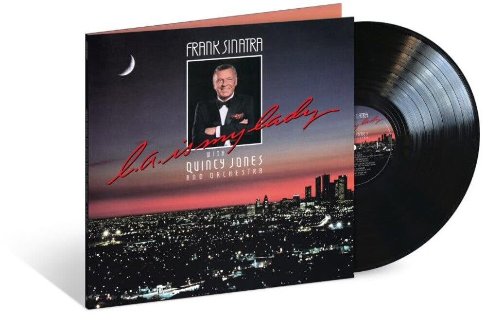 the album cover for Frank Sinatra - L.A. Is My Lady