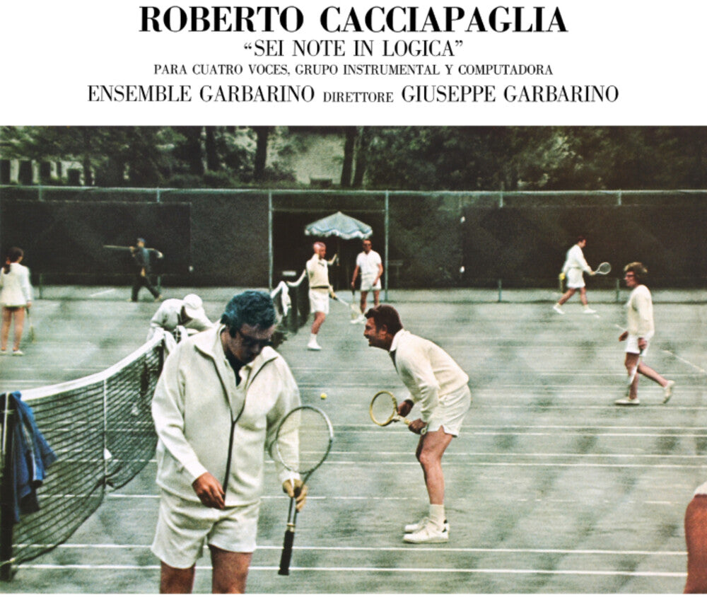 the album cover for Roberto Cacciapaglia - Sei Note In Logica