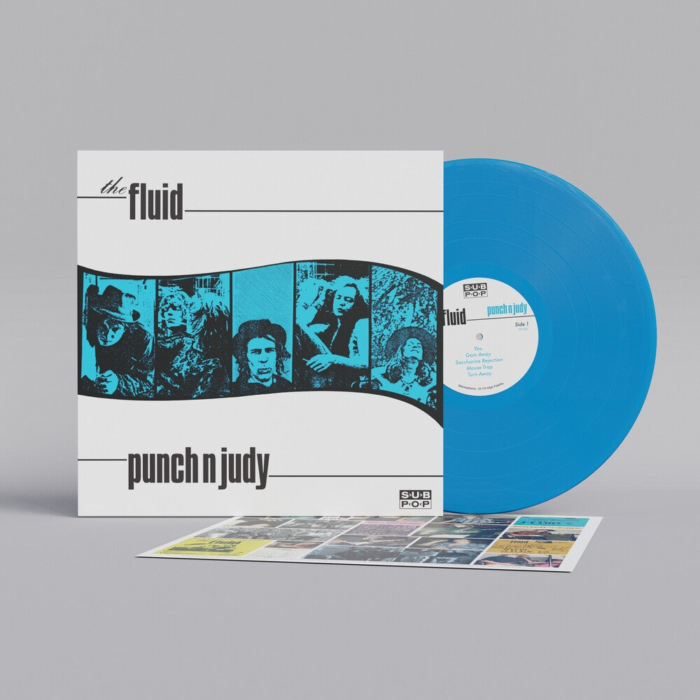 the album cover for Fluid - Punch N Judy - Blue