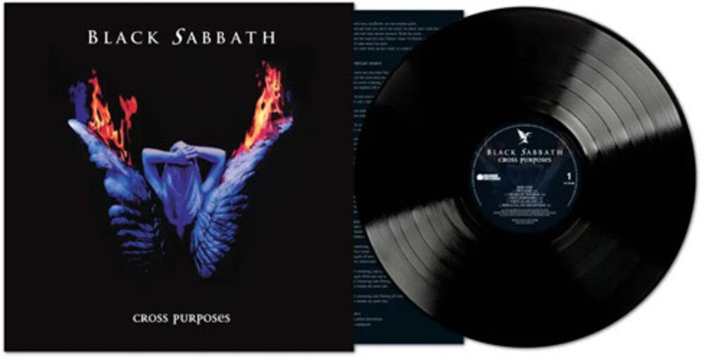 the album cover for Black Sabbath - Cross Purposes