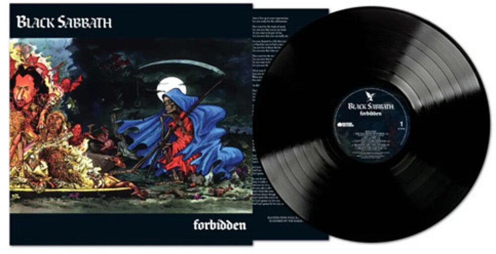 the album cover for Black Sabbath - Forbidden (2024 Tony Iommi Remix)