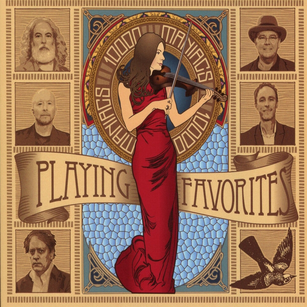 the album cover for 000 10 Maniacs - Playing Favorites