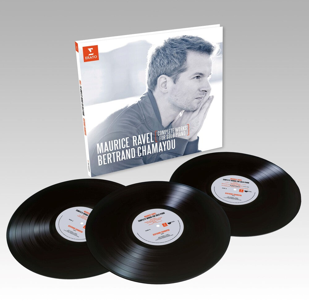 the album cover for Bertrand Chamayou - Ravel: Complete Works For Solo Piano