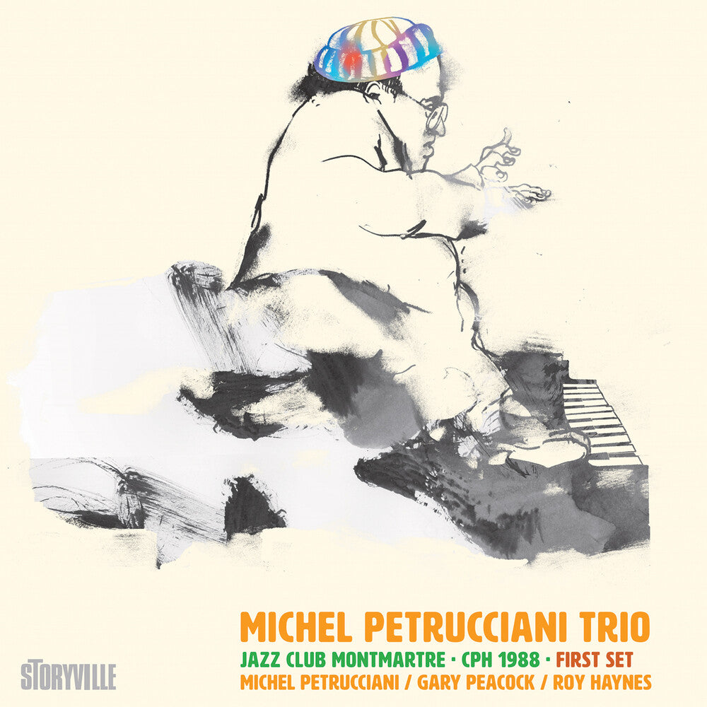 the album cover for Michel Petrucciani Trio - Jazz Club Montmartre: Cph 1988 (Uk)