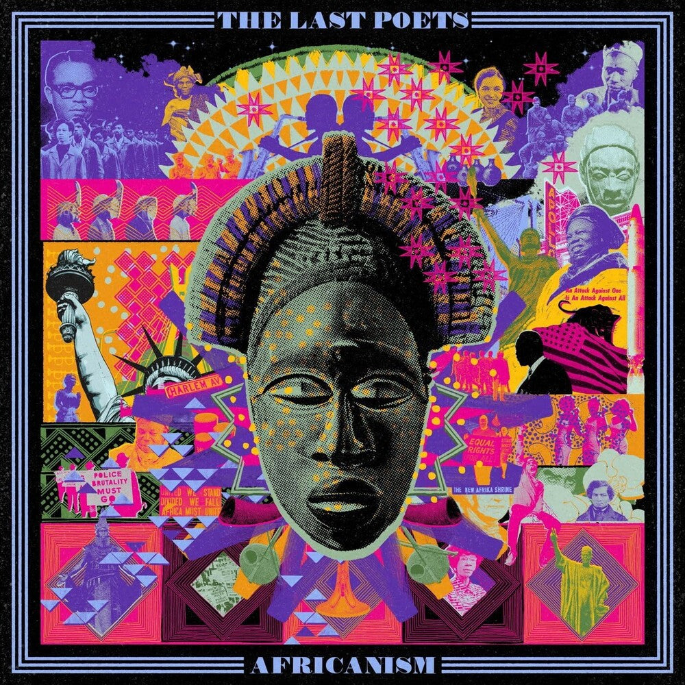 the album cover for Last Poets - Africanism