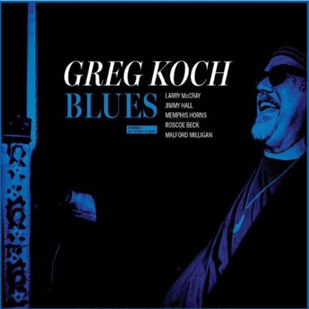 the album cover for Greg Koch - Blues