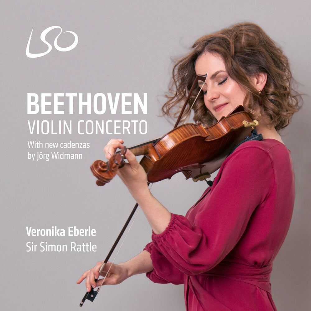 the album cover for Veronika Eberle / London Symphony Orchestra - Beethoven: Violin Concerto