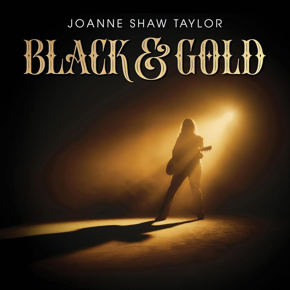 the album cover for Joanne Shaw Taylor - Black & Gold
