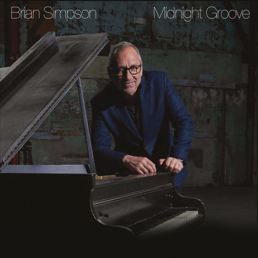 the album cover for Brian Simspson - Midnight Grrove