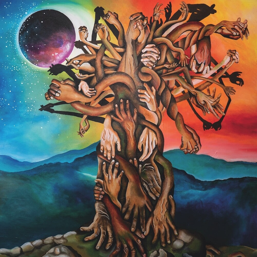 the album cover for Igmar Thomas' Revive Big Band - Like A Tree It Grows
