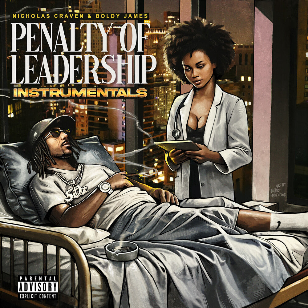the album cover for James, Boldy - Penalty of Leadership (Instrumental)