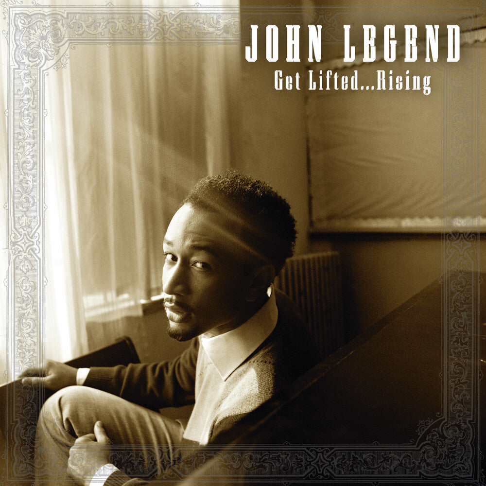 the album cover for John Legend - Get Lifted… Rising