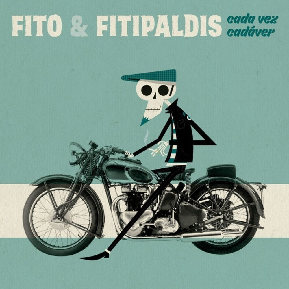 the album cover for Fito y Fitipaldis - Cada Vez Cadaver (Spa)